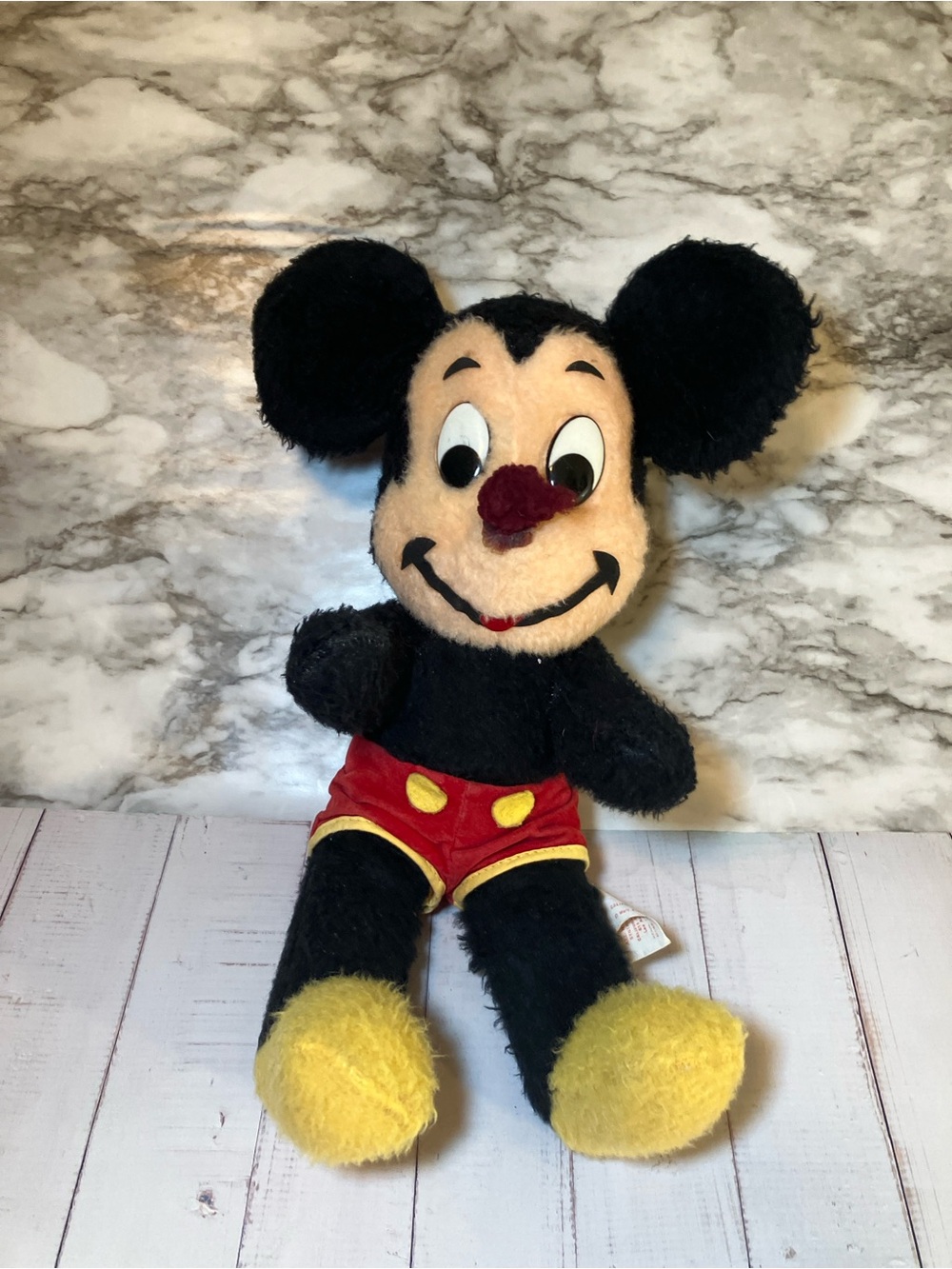 Vintage Mickey Mouse Plush - 1960s/70s California Stuffed Toys